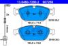 ATE 13.0460-7280.2 Brake Pad Set, disc brake